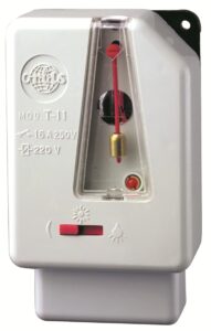 T-11 Automatico Luci Scale Meccanico a pendolo, a parete, riarmabile, 230V - ORB OB080232