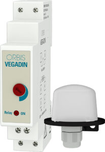 VEGADIN Interruttore Crepuscolare 1 modulo DIN con sonda da palo o parete, 230V - ORB OB131612