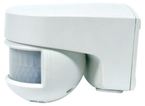 ISIMAT+ Rivelatore di movimento da parete,rilevamento: angolo 200°,frontali 12m e laterali 8m, 230V - ORB OB134112