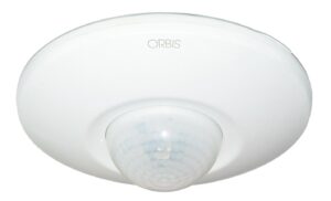 CIRCUMAT PRO CR 12M Rivelatore di presenza da soffitto,rilevamento: angolo 360°, diametro 17m ad altezza 12m , 230V - ORB OB134920