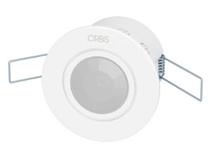 DICROMAT+ Rivelatore di movimento da incasso,rilevamento: angolo 360°,fino a 7 m ad altezza 2,5m , 230V - ORB OB136112