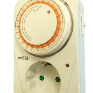 ISI D SK Interruttore Orario a Spina,giornaliero, spina Schuko, presa Schuko, 230V - ORB OB163033