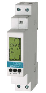 DATA UNO D Interruttore Orario Digitale 1 modulo DIN,giornaliero,con riserva, 230V - ORB OB178512