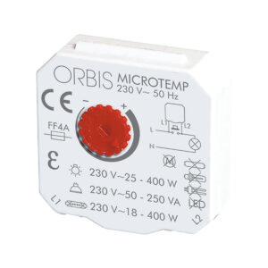 MICROTEMP Automatico Luci Elettronico, retrofrutto, 230V - ORB OB200004