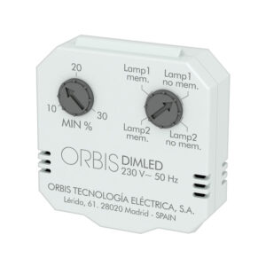 DIMALED Dimmer Luci retrofrutto,funzione memoria, 230V - ORB OB200009