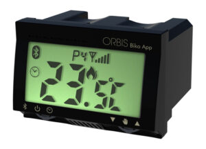 BIKO APP ANTRACITE Cronotermostato Digitale Da Incasso bluetooth, programmazione giornaliera/settimanale, Alim. 2 batterie 1,5V - ORB OB325810
