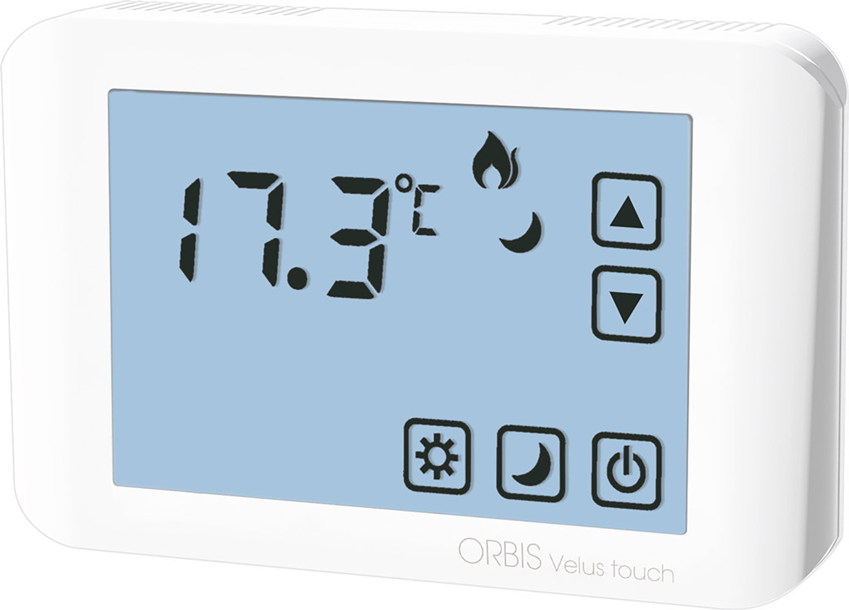 CRONOTERMOSTATO DA INCASSO green wi-fi display touch screen BIANCO