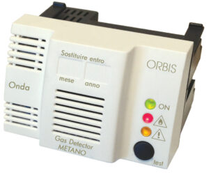ONDA METANO Rivelatori Gas Da Incasso , con sensore tipo catalitico, relè in scambio, 230V - ORB OB510000
