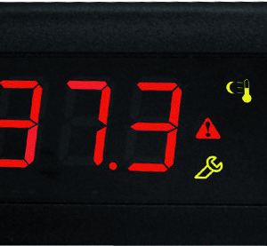 SCL270L-EM010ZP TERMOMETRO DIGITALE da RETROQUADRO 32x74, IN: multisonda, OUT: 1 relè,regolazione ON-OFF o PID, 230 V - ORB OB531001