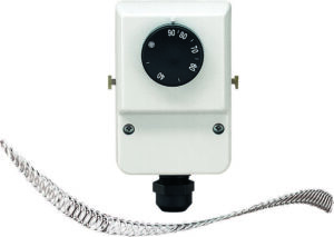 TS 5310 Termostato Scatolato , dispositivo interno : termoregolatore bimetallico, campo regolazione 17 - 90 °C, IP40 - ORB OB531185