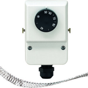 TS 5310 Termostato Scatolato , dispositivo interno : termoregolatore bimetallico, campo regolazione 17 - 90 °C, IP40 - ORB OB531185