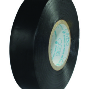 NE1925-13 NERO Nastro Isolante , Spessore 0,13mm , dimensioni :19 mm x 25 mt ; confezione 120 pz. (120 PEZZI) - ORB OB550202