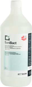 SANIBACT flacone da 1 lt, Disinfettante liquido per superfici (Presidio Medico Chirurgico) - ORB OB557001