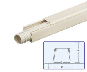CB353 Canalina 35x30 mm ,lunghezza 2 m (64 METRI) - ORB OB573010