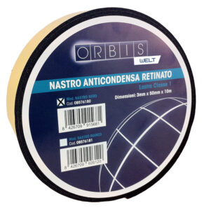 NASTRO ANTICONDENSA NERO lunghezza 10m, spessore 3mm, larghezza 50mm - ORB OB576180