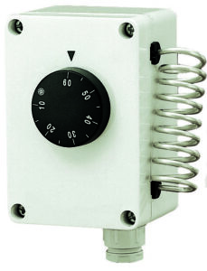 TS 9501 Termostato Scatolato , dispositivo interno : termoregolatore a capillare,campo regolazione 5 - 60 °C, IP40 - ORB OB581130