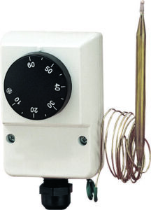 TS 9520 Termostato Scatolato , dispositivo interno : termoregolatore a capillare,campo regolazione 0 - 90 °C, IP40 - ORB OB581170