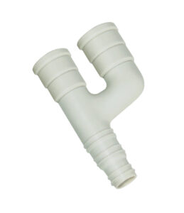 RYU 16-18 SP Raccordo a Y spostato, utilizzabile con tubi scarico condensa diam 16-18 mm (2 PEZZI) - ORB OB581620
