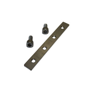 GLU Giunto lineare INTERNO in ACCIAIO per profili famiglia: EASY+, EASY TECH, HEAVY MAX, viteria in dotazione, lunghezza 160mm (12 PEZZI) - ORB OB620061
