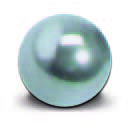 SAF Sfera antifurto in acciao INOX AISI 304 adatta a Viti della serie BM - ORB OB620090