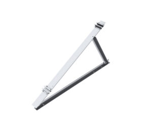 STG-FO-2835 Triangolo GRANDE(PREMONTATO)in ALLUMINIO con INSERTI per inclinazione moduli,regolazioni: 28°-30°-33°-35°,disposizione moduli:ORIZZONTALE (2 PEZZI) - ORB OB620308