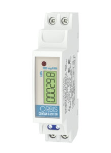 CONTAX D 2511 SO Contatore Monofase Di Energia Attiva, 1 Modulo , 25A, inserzione diretta, display digitale,lampeggio LED 0,5Wh/imp - ORB OB701100