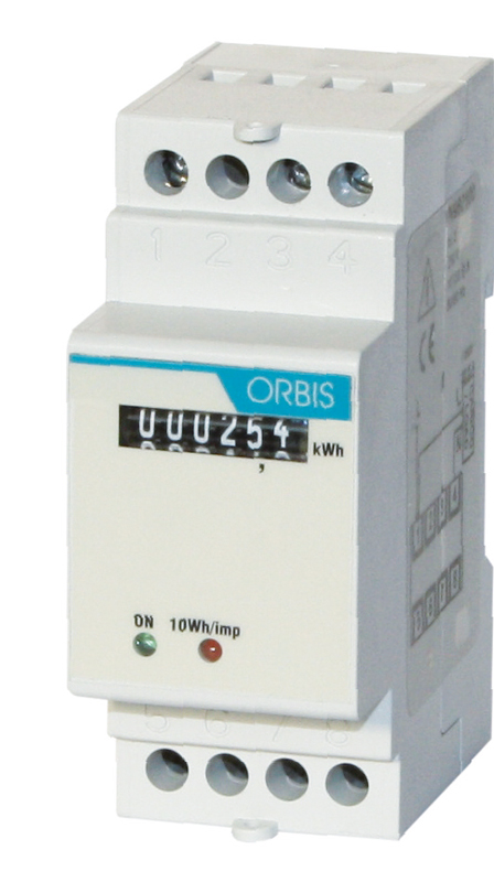 Perry 1SDSD05CEM/2 Contatore Di Energia Monofase 30A 2Din, Bianco - Foto 9