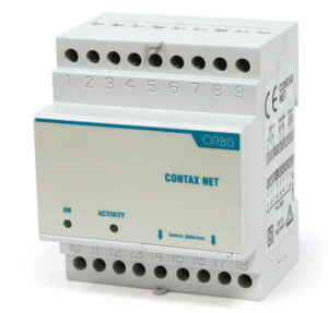 CONTAX NET Concentratore Per Contatori Di Energia ,comunicazione MODBUS, 8 uscite ai contatori, 230V - ORB OB708300