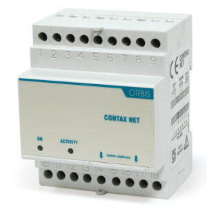 CONTAX NET Concentratore Per Contatori Di Energia ,comunicazione MODBUS, 8 uscite ai contatori, 230V - ORB OB708300