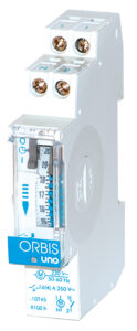 UNO QRD Interruttore Orario Elettromeccanico 1 modulo DIN,giornaliero,riserva 150 ore, alimentazione 230V - ORBIS OB400232