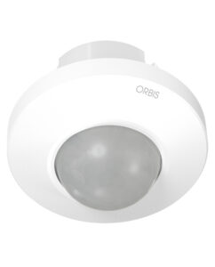 COMBIMAT KNX Rivelatore di movimento KNX da incasso, rilevamento: angolo 360°, diametro 24m ad altezza 2.5m, 21-30V DC - ORBIS OB137850