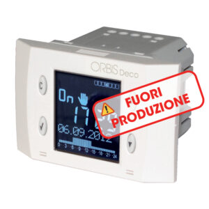 DECO DATA Interrutore orario digitale da incasso, programmazione giornaliera/settimanale, Alim 230V - ORBIS OB350320