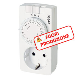 DOMO SCHUKO e BIPASSO Interruttore orario a spina - ORBIS OB162332