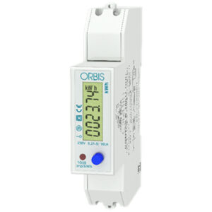 CONTAX D-10011-BUS VIARIS SOLAR Contatore monofase energia attiva, bidirezionale, 1 Modulo, 100A, display digitale, lampeggio LED 1 Wh/imp - ORBIS OB709800