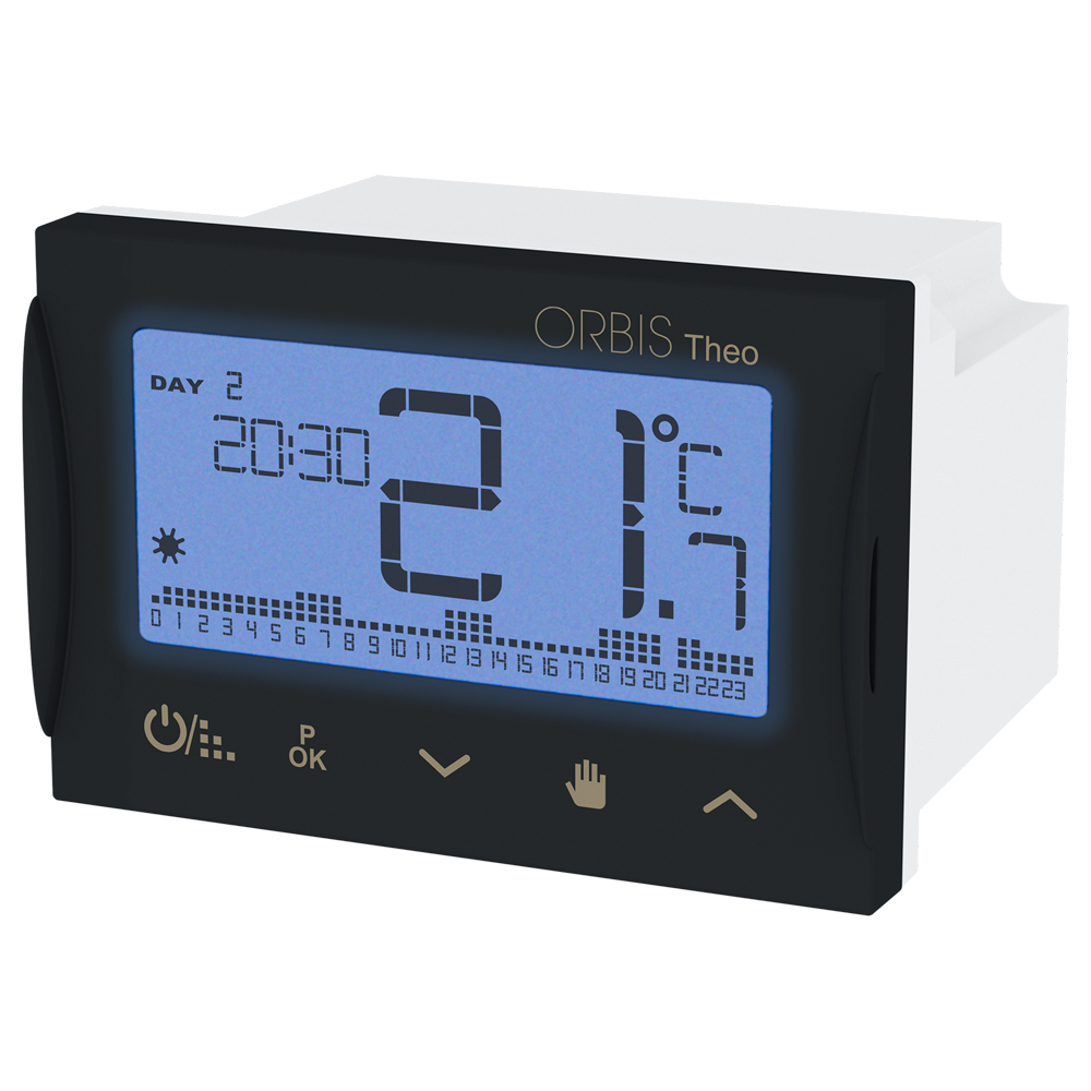 VEMER VN166500 Cronotermostato Digitale - Programmazione Settimanale, Batterie