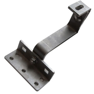 SRUR-X Staffa regolabile con piastra in ACCIAIO INOX AISI 304, 2 regolazioni, spessore 5mm - ORBIS OB620223