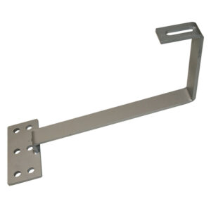 SFP-CX Staffa con piastra in ACCIAIO INOX AISI 304 per tegole ROMANE, spessore 6mm - ORBIS OB620255