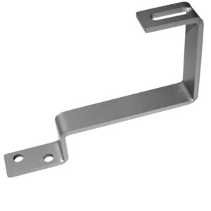 SS-P Staffa semplice in ACCIAIO ZINCATO A CALDO per tegole PORTOGHESI, spessore 6mm (2 PEZZI) - ORBIS OB620260