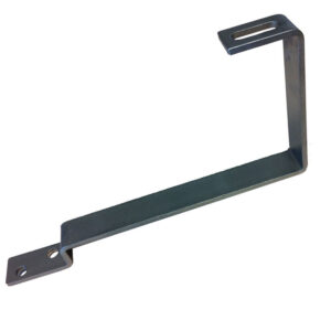 SS-C Staffa semplice in ACCIAIO ZINCATO A CALDO per tegole ROMANE, spessore 6mm (2 PEZZI) - ORBIS OB620280