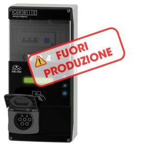 VIARIS COMBI BT2SH37 MONOFASE 3.7 kW 16A, 1 presa TIPO 2 e SHUTTER - ORBIS OBC1P00011