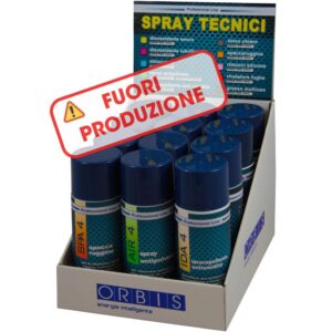 KIT400 A (n°4 SPA 4 + n°4 AIR 4 + n°4 IDA 4), capacità 400 ml - ORBIS OBKT5505