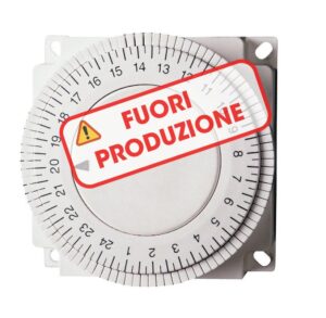 MODUL 12 H Interruttore orario elettromeccanico da pannello, programmazione 12 ore, senza riserva, 230V - ORBIS OB360012