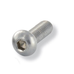 TBBM855 Vite brugola M8 in INOX, lunghezza 55mm, testa bombata con cava esagonale, uso con profili modello EASY CLAMP e spessore pannello 31-36mm (100 PEZZI) - ORBIS OB620795