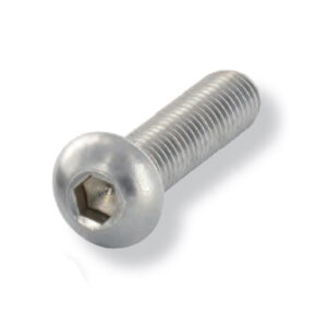 TBBM865 Vite brugola M8 in INOX, lunghezza 65mm, testa bombata con cava esagonale,uso con profili modello EASY CLAMP e spessore pannello 44-50mm (100 PEZZI) - ORBIS OB620805