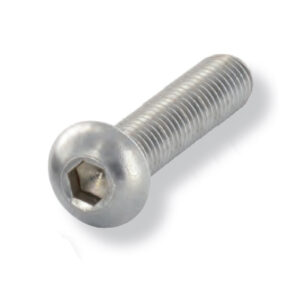 TBBM870 Vite brugola M8 in INOX, lunghezza 70mm, testa bombata con cava esagonale, uso con profili modello EASY CLAMP e spessore pannello 51-55mm (100 PEZZI) - ORBIS OB620807