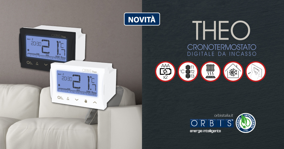 Cronotermostato THEO - ORBIS
