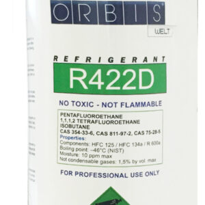 Gas R 422 D Bombola gas capacità 2,5 Litri - ORBIS OB576122