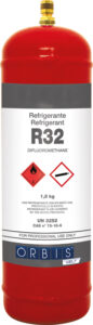 Gas R 32 Bombola gas R32 2,1 Litri - ORBIS OB576137