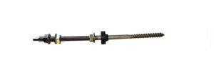 V3210 Vite DOPPIO FILETTO per applicazioni su superfici in legno, lunghezza 300mm, filetto M10 (50 PEZZI) - ORBIS OB620208
