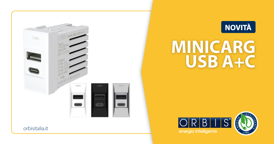 MINICARG USB A+C